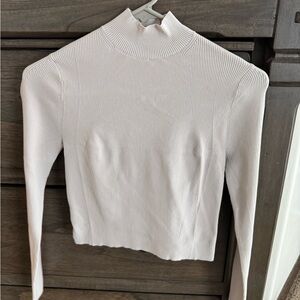 Lululemon Athletica Cream Long Sleeve Top